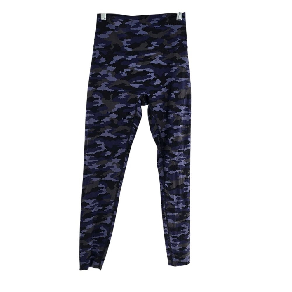 Aerie Camouflage Leggings Women Size Medium‎ Gray Blue Black Compression